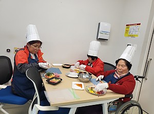 여성장애인 복지증진사업 "복지쿡 요리쿡교실에서 맛있는 음식 만들어봐요"
